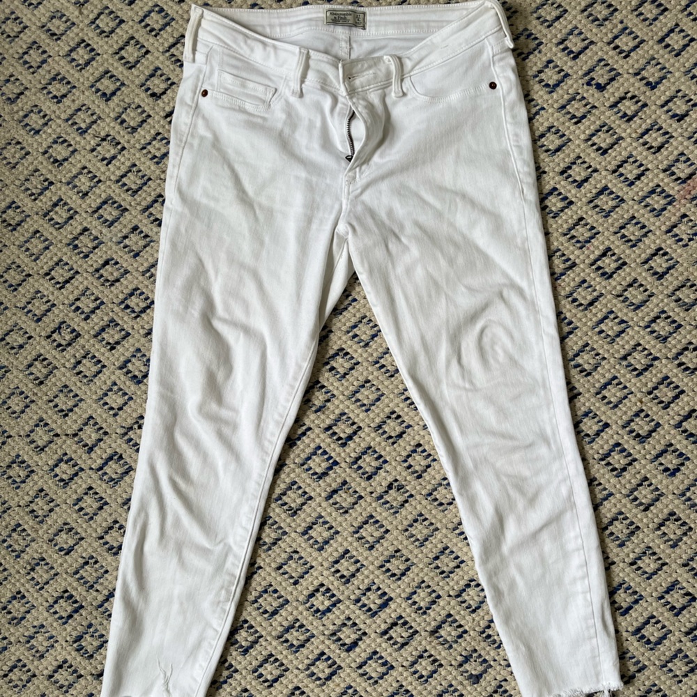 Abercrombie & Fitch White Jeans Harper sz 4